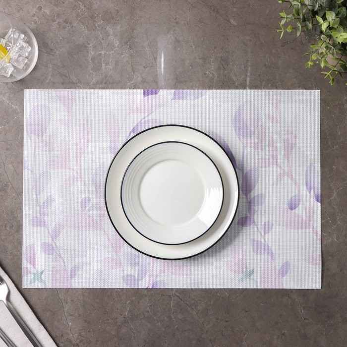 Салфетки сервировочные на стол Доляна «Акварель», 4 шт, 45×30 см Салфетки сервировочные на стол Доляна «Акварель», 4 шт, 45×30 см