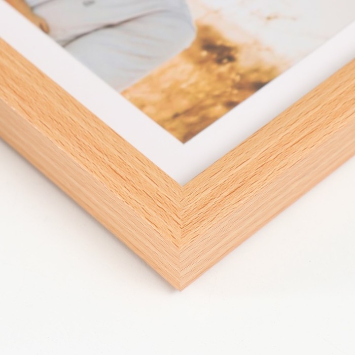 Фоторамка пластик 10х15 см с паспарту Фоторамка пластик 10х15 см с паспарту "Я и папа" 23х15 см