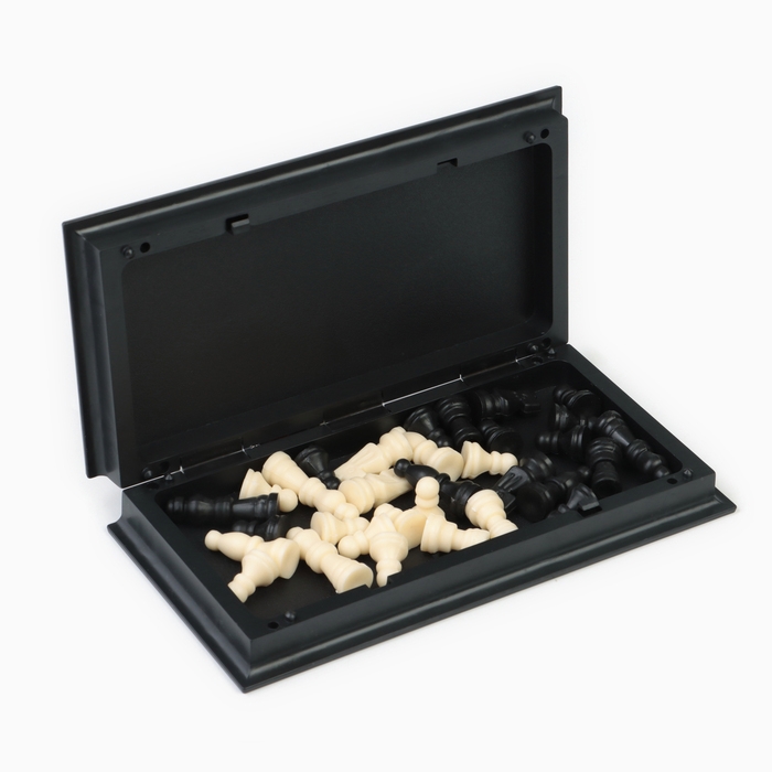 Шахматы настольные пластиковые, 19 х 19 см Шахматы настольные пластиковые, 19 х 19 см