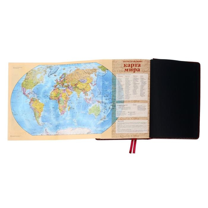 Ежедневник недатированный А5+, 176 листов Parliament, твёрдая обложка из искусственной кожи, зелёный Ежедневник недатированный А5+, 176 листов Parliament, твёрдая обложка из искусственной кожи, зелёный