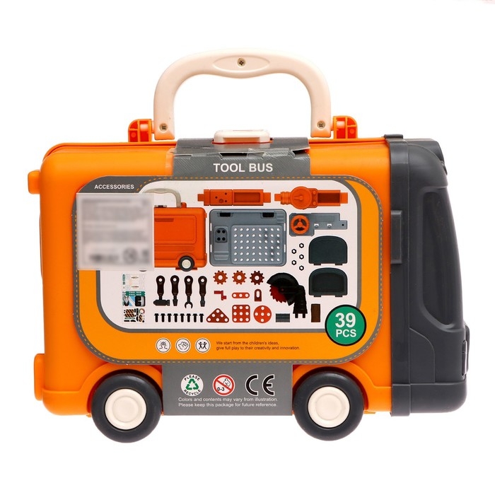 Игровой модуль «Автобус с инструментами», 39 предметов Игровой модуль «Автобус с инструментами», 39 предметов