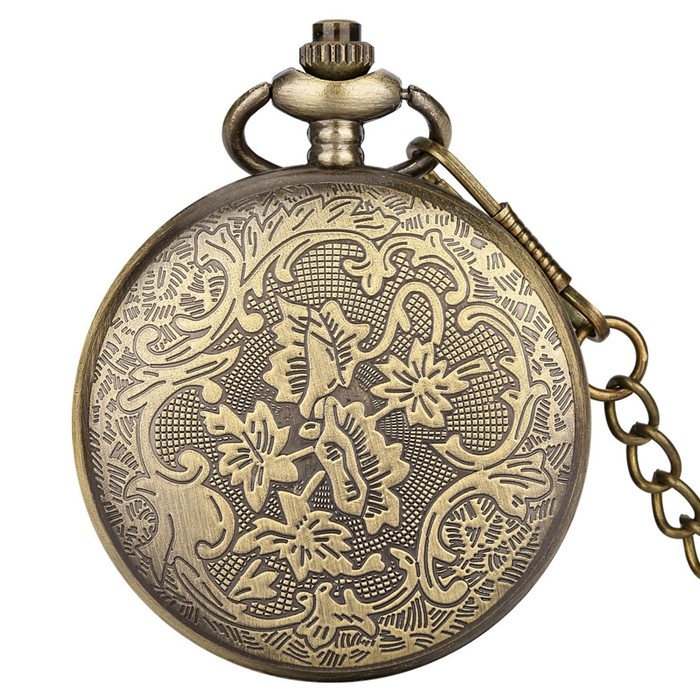 Часы карманные Часы карманные "Дракон", кварцевые, d циферблата-4.7 см, цепочка l-38 см