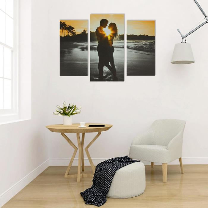 Картина модульная на подрамнике   Картина модульная на подрамнике  "Закат" 2шт-25,5*50,5см, 30,5*60см, 60х100 см