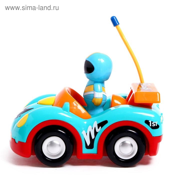 Машина радиоуправляемая «Гонка», работает от батареек, МИКС Машина радиоуправляемая «Гонка», работает от батареек, МИКС