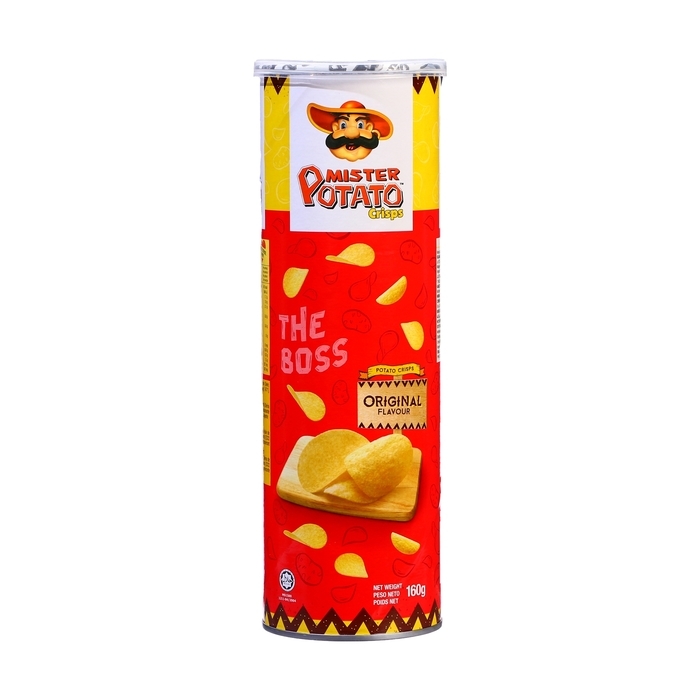 Картофельные чипсы оригинальные Mister Potato Original, 160 г Картофельные чипсы оригинальные Mister Potato Original, 160 г