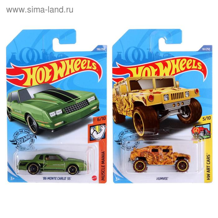 Машинки базовой коллекции, МИКС Машинки базовой коллекции, МИКС