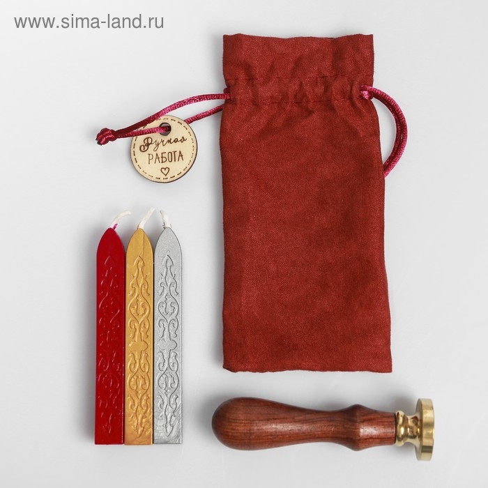 Сургучная печать «С Новым годом!», 7 х 15 см