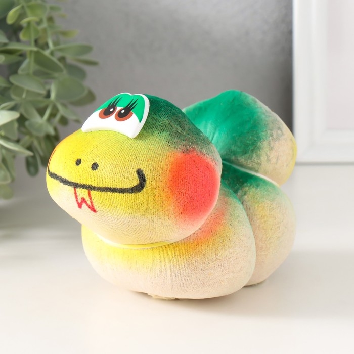 Растущий подарок травка Экоживчик "Змея" зеленая