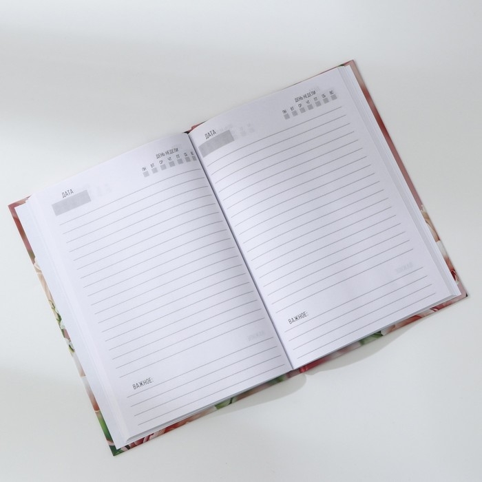 Ежедневник в твердой обложке А5, 80 л «8 Марта» Ежедневник в твердой обложке А5, 80 л «8 Марта»