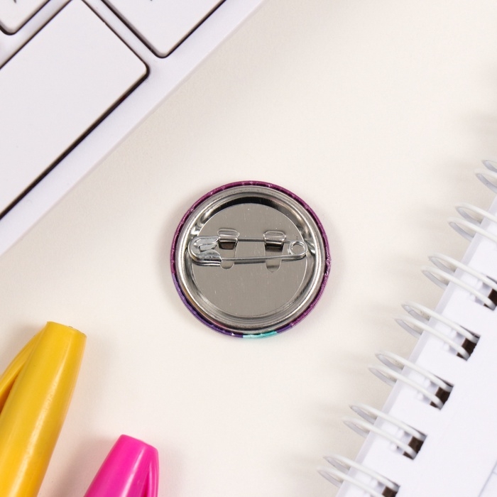 Значки закатные набор 3 шт d=25 мм Значки закатные набор 3 шт d=25 мм "Монстрики" 7х7 см