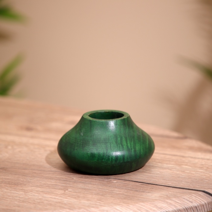 Подсвечник деревянный 11х11х5 см Подсвечник деревянный 11х11х5 см