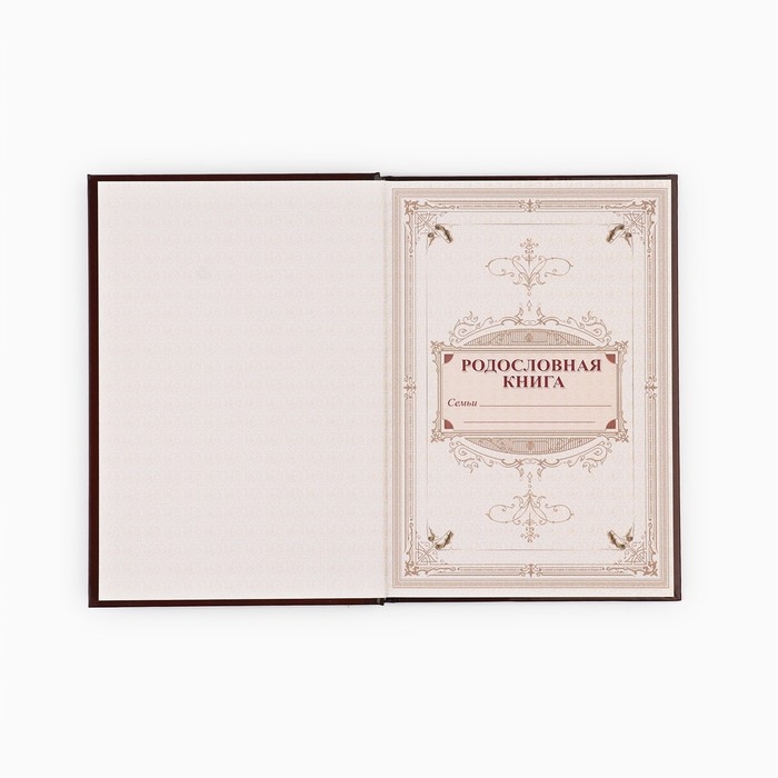 Родословная книга в шкатулке с деревом «Книга моей семьи», 20 х 26 см.