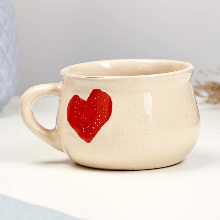 Чашка  Чашка "Марокко" 0,25л / 8,5х6,5см, валентинка