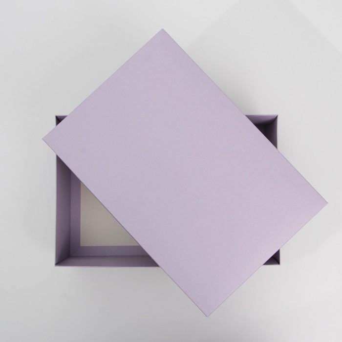 Коробка подарочная складная, упаковка, «Лавандовая», 30 х 20 х 9 см Коробка подарочная складная, упаковка, «Лавандовая», 30 х 20 х 9 см