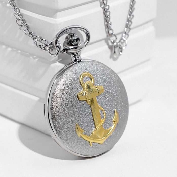 Часы карманные Часы карманные "Якорь", кварцевые, d циферблата-4.5 см