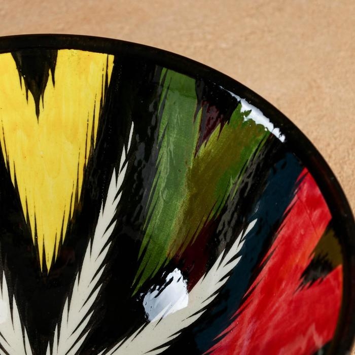 Коса Риштанская Керамика  Коса Риштанская Керамика "Атлас", 18 см, большая, разноцветная