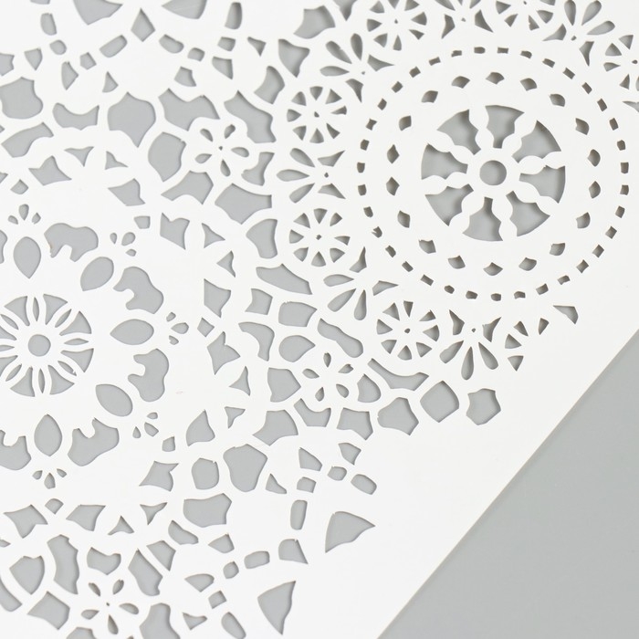 Трафарет Трафарет "Цветочный орнамент" 15х15 см