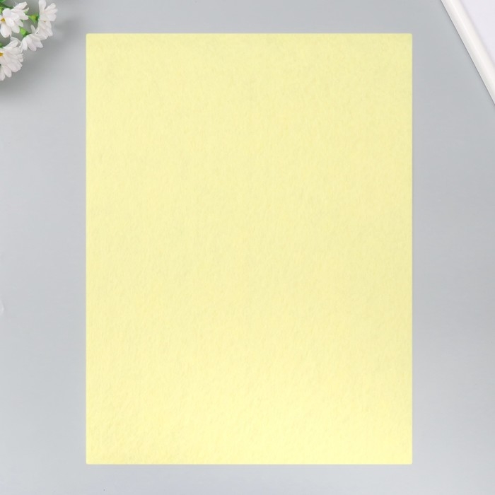 Фетр 1 мм Фетр 1 мм "Песочный" набор 4 листа 30х40 см