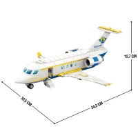 Конструктор Город «Частный самолёт», 461 деталь