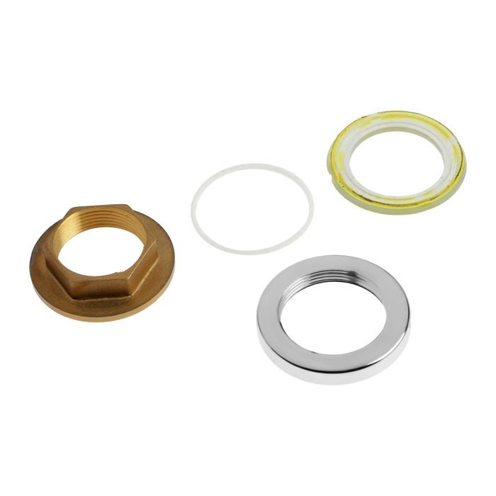 Cмеситель для кухни Accoona A84250, однорычажный, средний излив, с гайкой, силумин, хром Cмеситель для кухни Accoona A84250, однорычажный, средний излив, с гайкой, силумин, хром