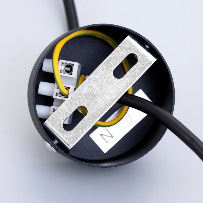 Светильник подвесной Светильник подвесной "Кельна" LED 5Вт 4000К черный 4х4х33,5-133,5см