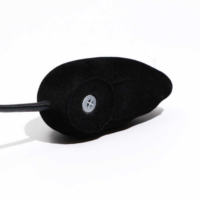 Мышь бархатная, 6 см, чёрная Мышь бархатная, 6 см, чёрная