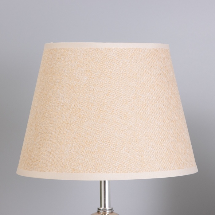 Лампа настольная Лампа настольная "Изольда" 1х40Вт Е27 шампань 22,5х22,5х38см