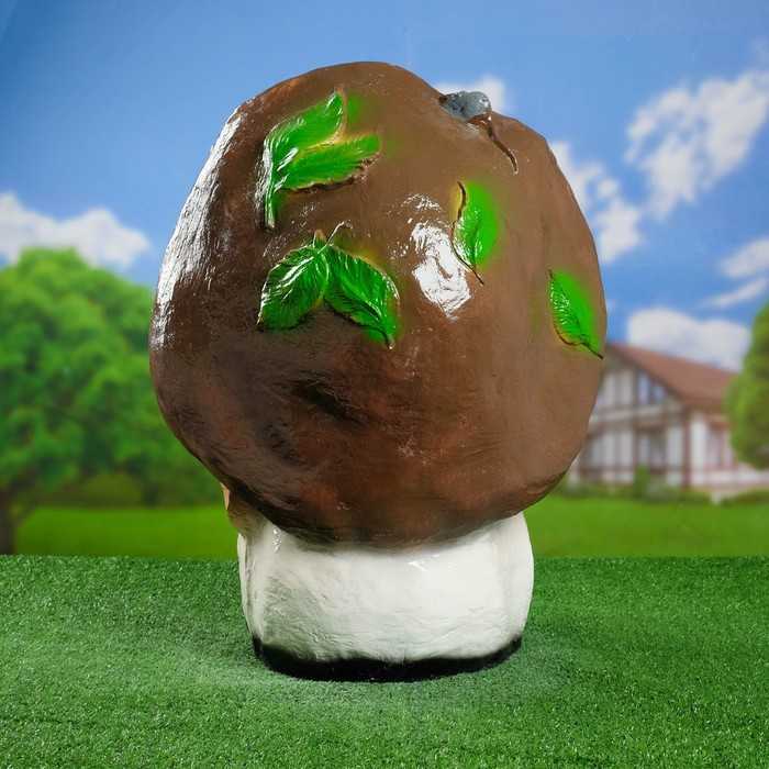 Садовая фигура  Садовая фигура "Гриб Старик боровик" огромный 64х46см