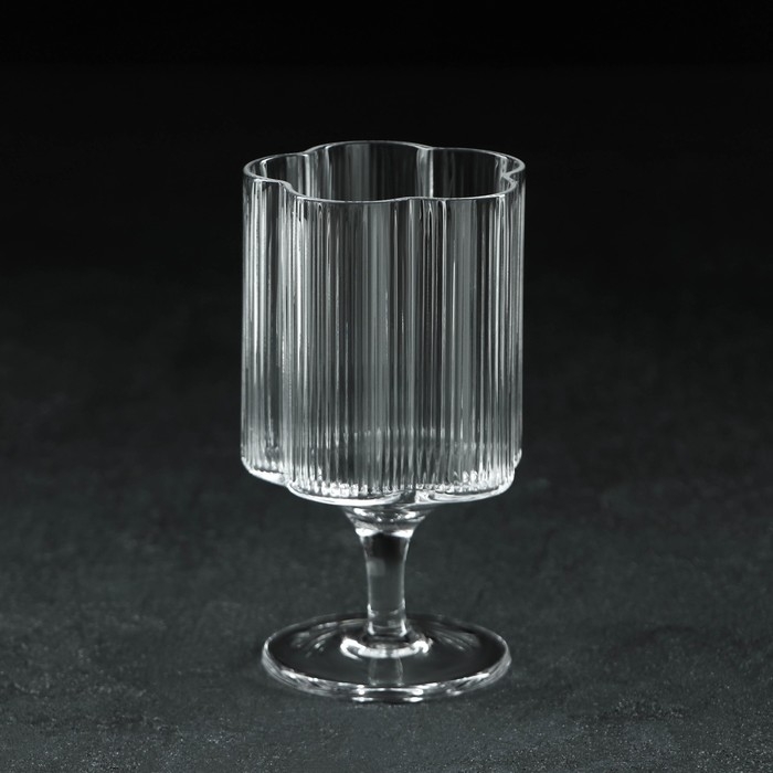 Бокал для вина стеклянный «Флер», 230 мл, 6,7×12 см Бокал для вина стеклянный «Флер», 230 мл, 6,7×12 см