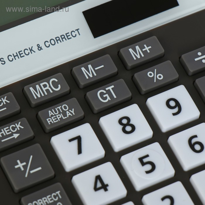 Калькулятор настольный, 12 - разрядный, 302, двойное питание Калькулятор настольный, 12 - разрядный, 302, двойное питание