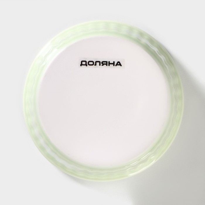 Рамекин из жаропрочной керамики Доляна «Нюд», 200 мл, 9×5 см, цвет зелёный Рамекин из жаропрочной керамики Доляна «Нюд», 200 мл, 9×5 см, цвет зелёный