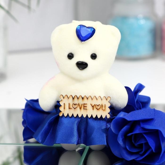 Мыльные розочки и медвежонок, набор Мыльные розочки и медвежонок, набор