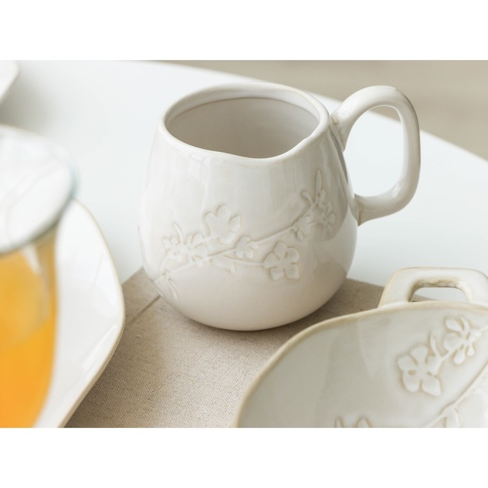 Тарелка керамическая глубокая «Керамик», 21х15 х 5,8 см, 400 мл