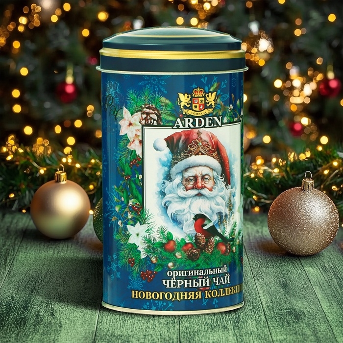 Чай чёрный Arden  Чай чёрный Arden "Новогодняя коллекция", со вкусом Эрл Грей минт, 100 г