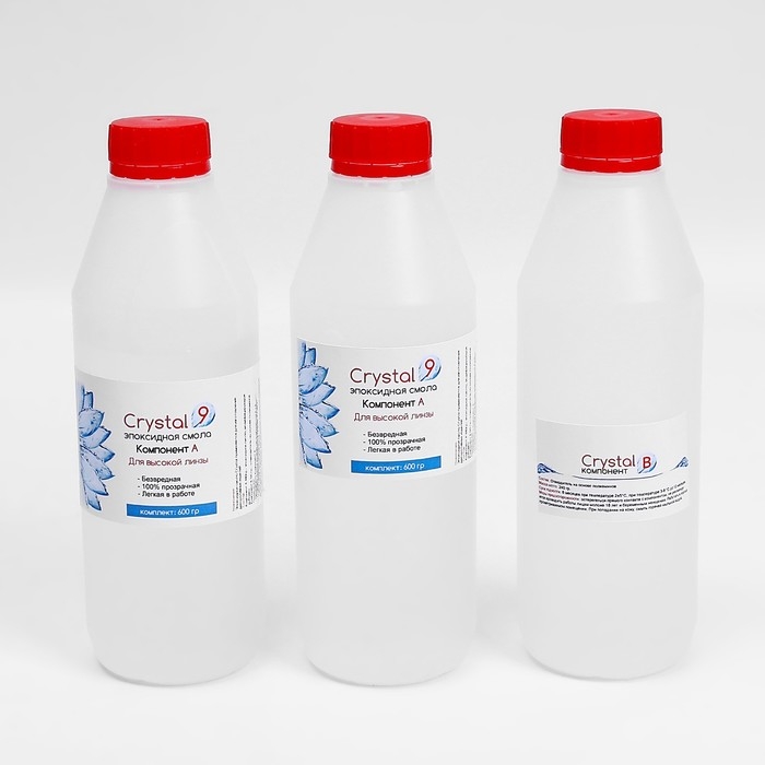 Эпоксидная смола Crystal 9, 1200 г Эпоксидная смола Crystal 9, 1200 г