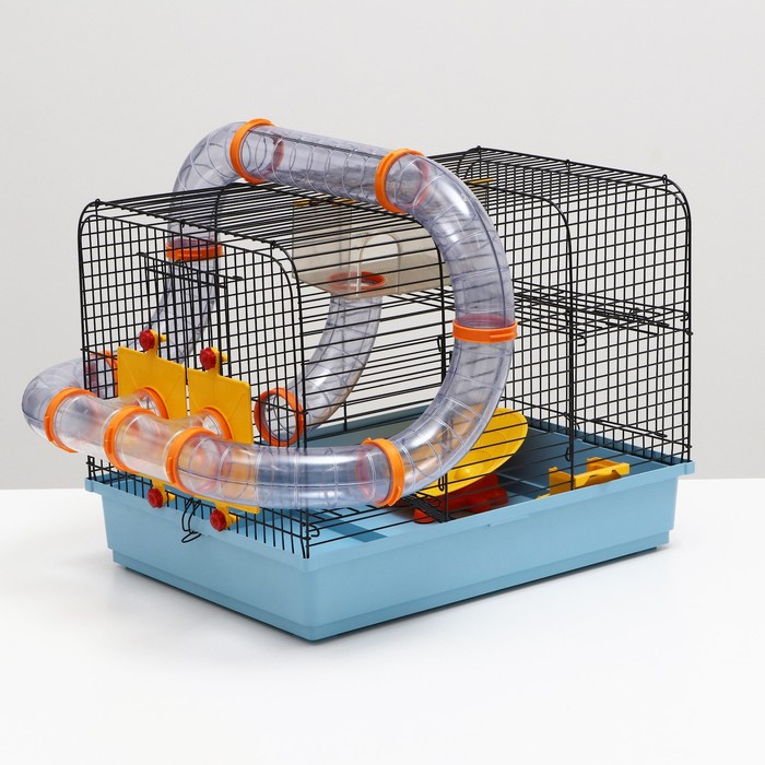 Клетка для грызунов Клетка для грызунов "Хома 3", 50 x 37 x 42 см, микс цветов