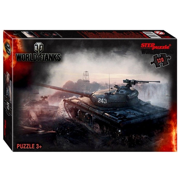 Пазл World of Tanks, 120 элементов, МИКС Пазл World of Tanks, 120 элементов, МИКС