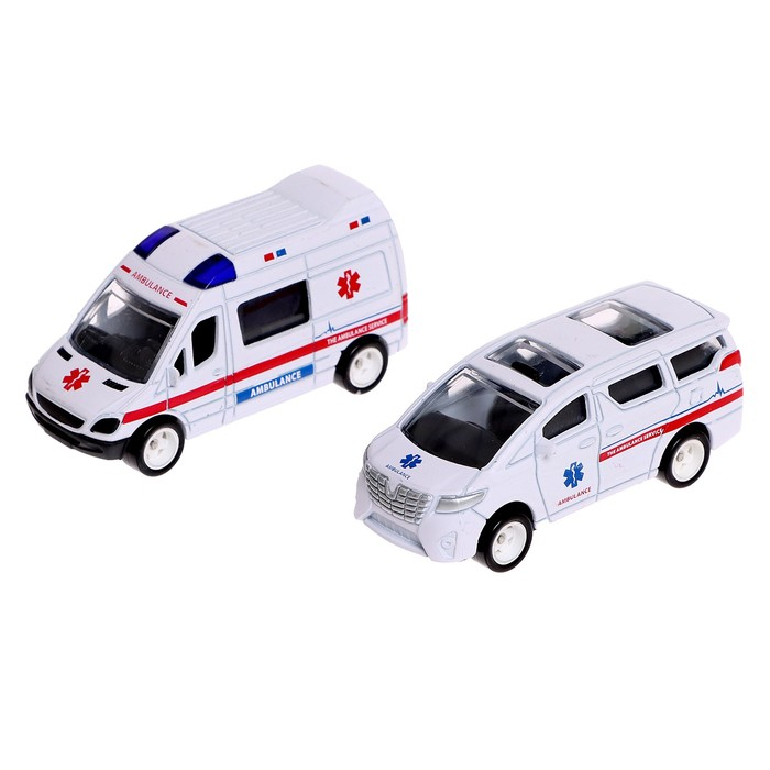 Парковка «Скорая помощь», с 2 машинками, свет и звук Парковка «Скорая помощь», с 2 машинками, свет и звук