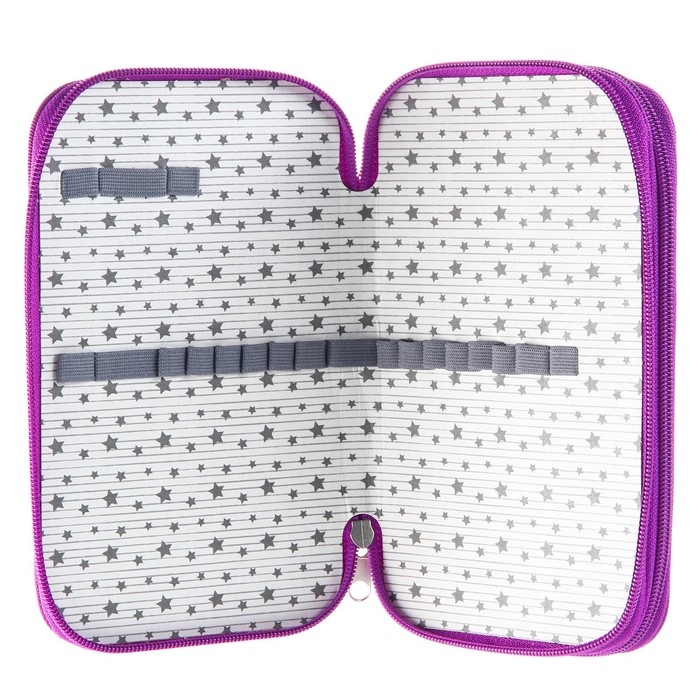 Пенал 2 секции,125х205х40 мм, ламинированный картон, Холодное сердце Пенал 2 секции,125х205х40 мм, ламинированный картон, Холодное сердце