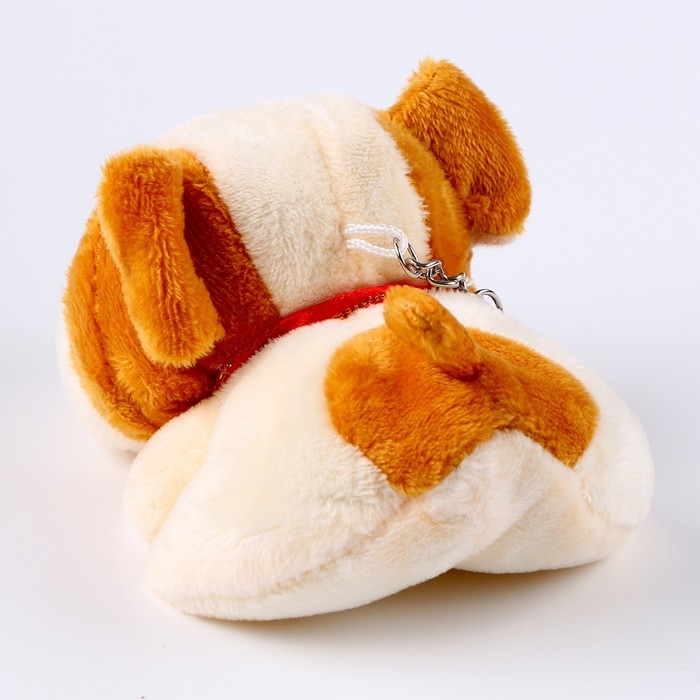 Мягкая игрушка «Щенок», на брелоке, цвета МИКС Мягкая игрушка «Щенок», на брелоке, цвета МИКС