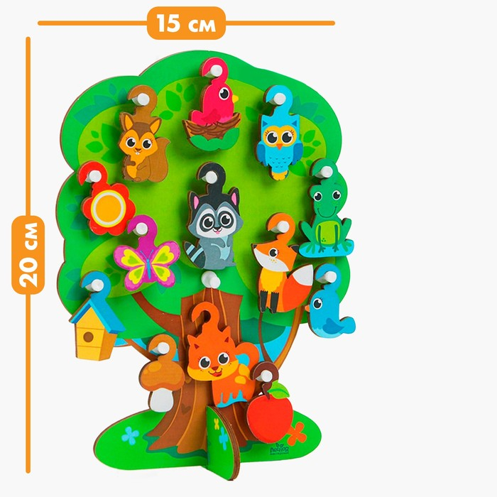 Игрушка с крючками «Лесное дерево» Игрушка с крючками «Лесное дерево»
