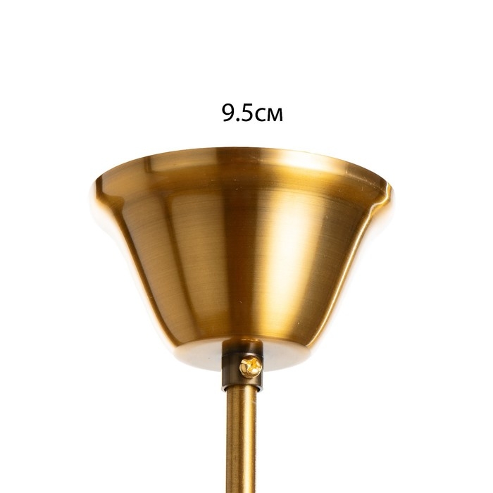 Люстра Люстра "Фломи" 5хЕ14 40Вт черно-золотой 60х73х60 см BayerLux