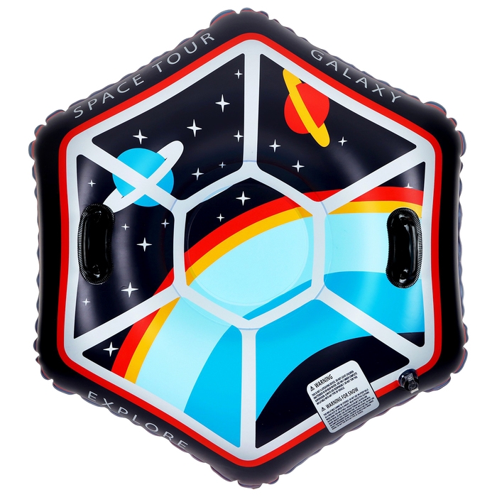 Тюбинг бескамерный надувной Winter Star, d=120 см Тюбинг бескамерный надувной Winter Star, d=120 см