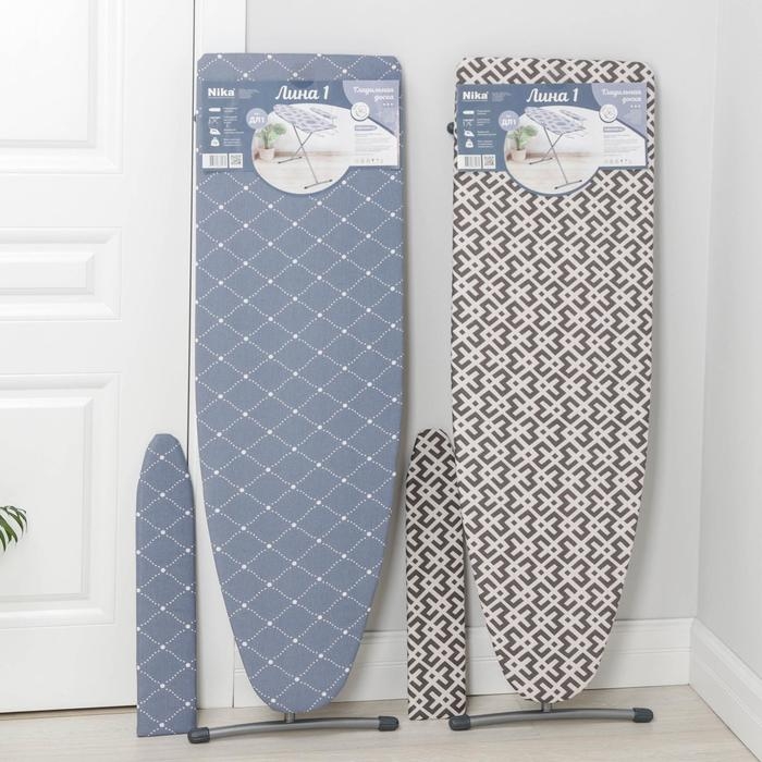 Доска гладильная Nika «Лина 1», 112×34,5 см, два положения высоты 70,80 см, микс Доска гладильная Nika «Лина 1», 112×34,5 см, два положения высоты 70,80 см, микс