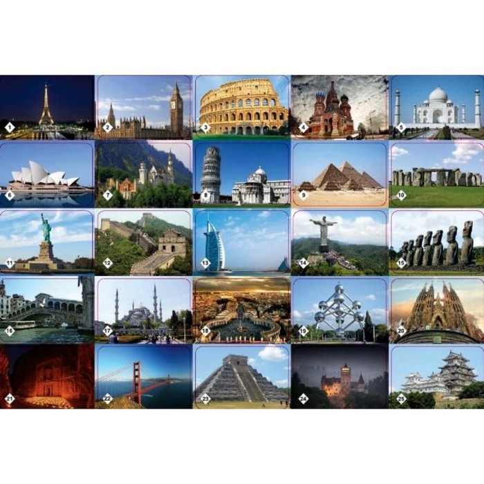 Настольная игра «Мемо. Весь мир», 50 карточек + познавательная брошюра Настольная игра «Мемо. Весь мир», 50 карточек + познавательная брошюра