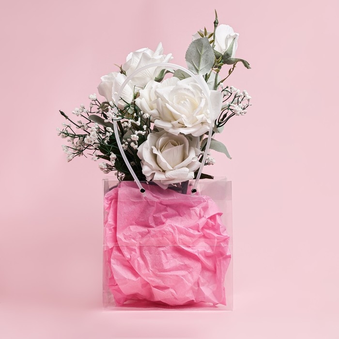 Пакет подарочный с квадратным дном 20 х 20 х 20 см Пакет подарочный с квадратным дном 20 х 20 х 20 см