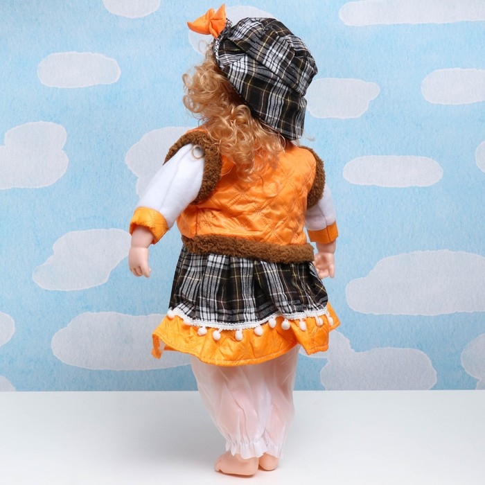 Кукла мягкая Кукла мягкая "Жилан" в национальном костюме Китая, резина, текстиль, 56 см, микс