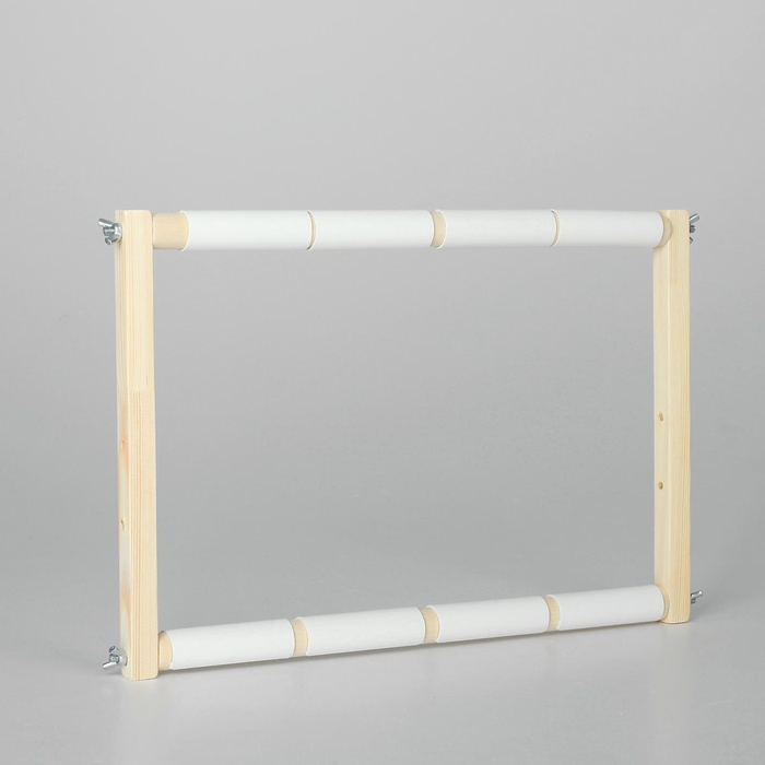 Пяльцы-рамка для вышивания, 30 × 40 см, цвет светлое дерево