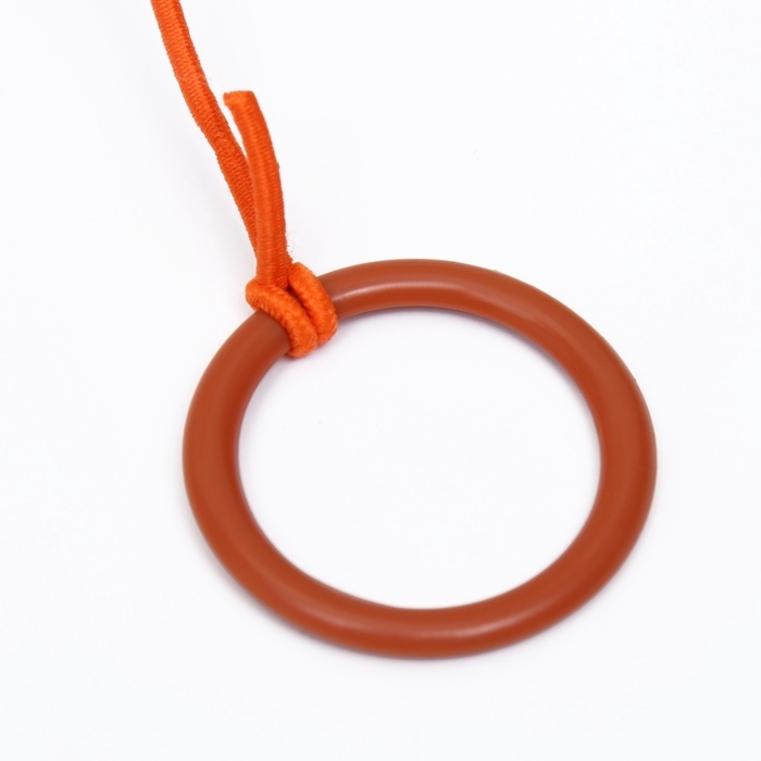 Игрушка - дразнилка для кошек из кошачьей мяты  Игрушка - дразнилка для кошек из кошачьей мяты "Сердца", с кольцом на палец, 20 см