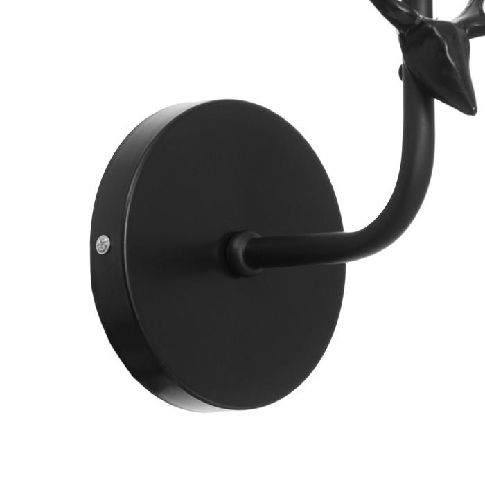 Бра 2242/1BK E14 40Вт черный 13х19х38 см